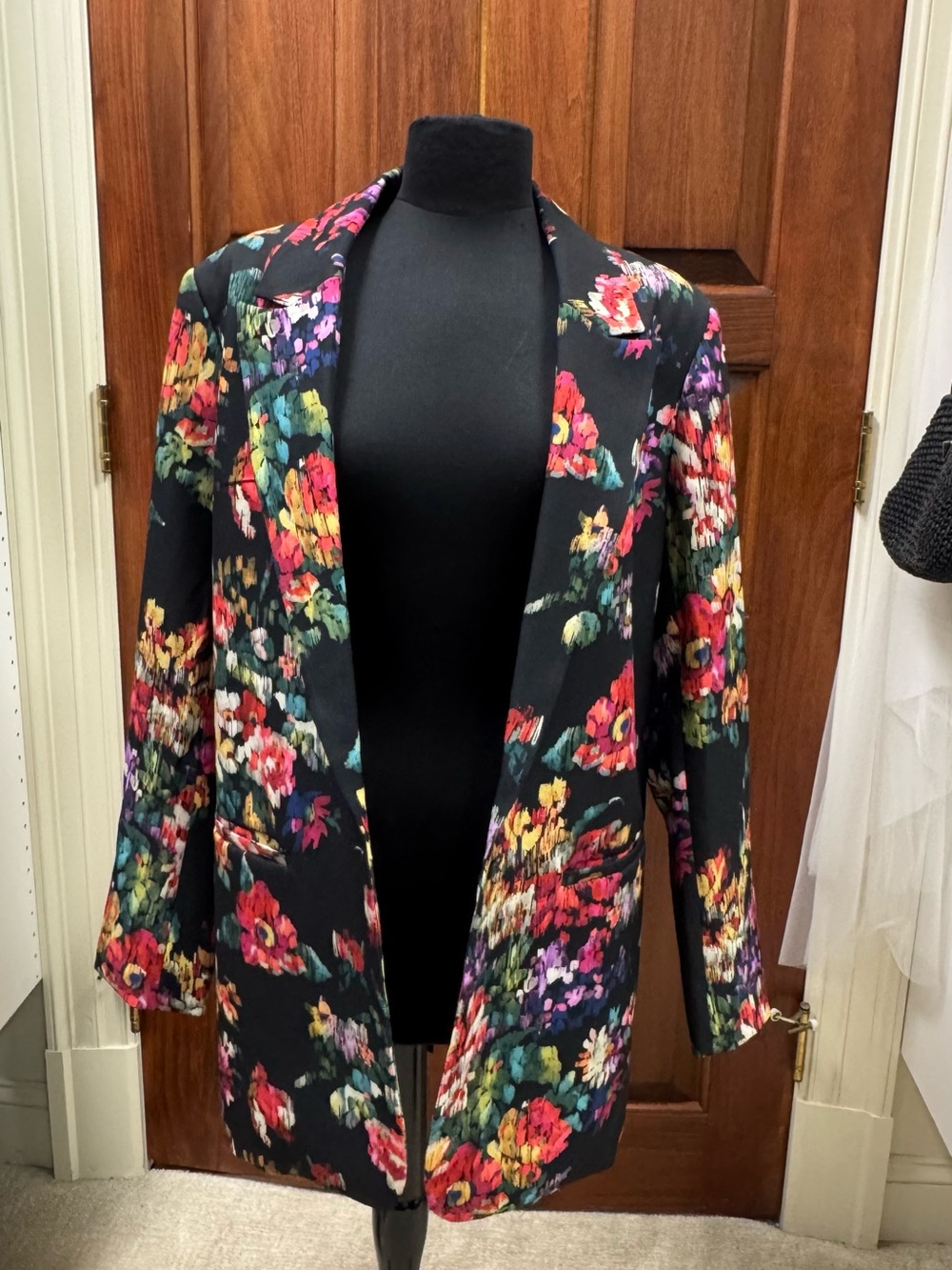 Liverpool Black Floral Blazer Jacket